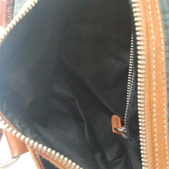 Vintage Ralph Lauren Plaid Barrel Purse - Picture 11 of 16